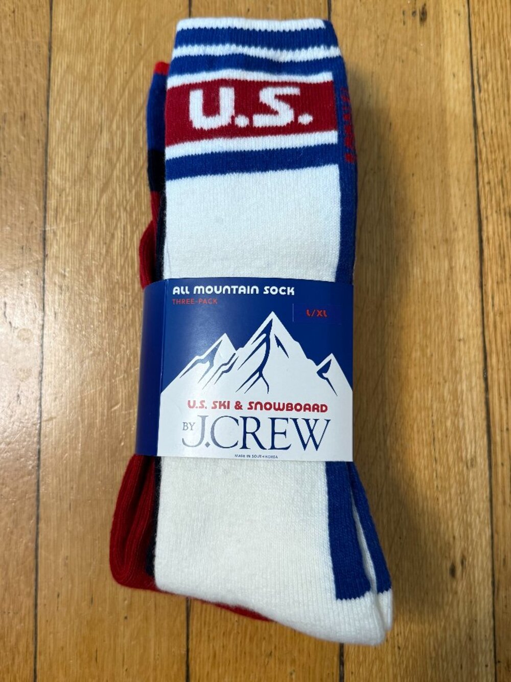 U.S. Ski & Snowboard by J.Crew wool socks three-pack
